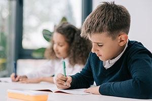 Young Child in School