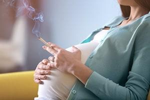 Pregnant Woman Smoking