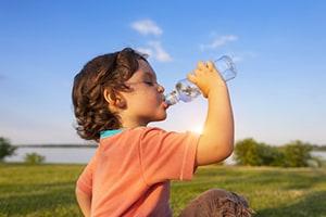 Child with Bottle